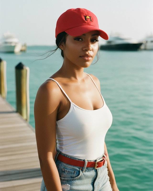 Designer Dad Hat | Red